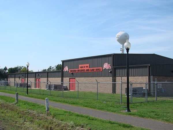 Wagoner Public Schools fieldhouse designed by Property Arts