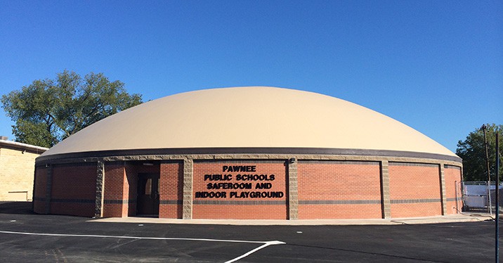 Monolithic dome building designed by Property Arts